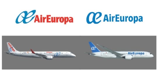 cambio de imagen de Air Europa