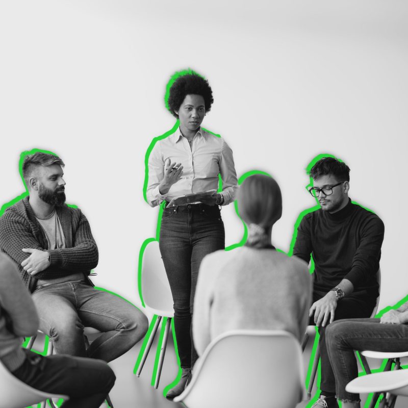 Servicio de Coaching de equipos de Kleinson en BN.