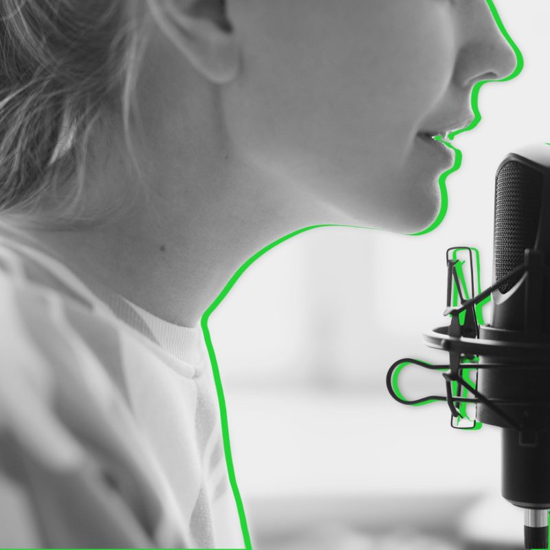 Servicio de Coaching vocal de Kleinson en BN.